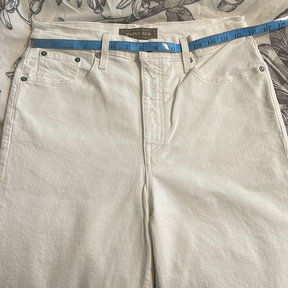 J.Crew Point Sur premium stretch desert jean in white BH233 - Picture 7 of 13